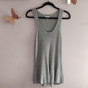 Wilfred Woven Tank Tunic Palmier